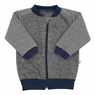 Zimní kojenecká mikinka Baby Service Retro - velikost 80 (9-12m)