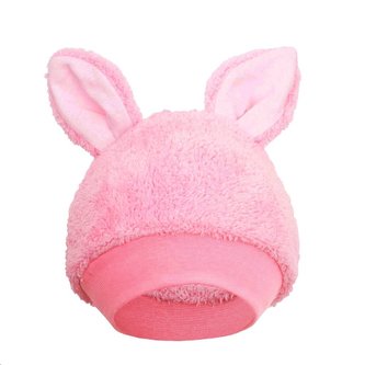 Zimní kojenecká čepička New Baby Penguin růžová - velikost 56/62 Zimní kojenecká čepička New Baby Penguin růžová - velikost 56/62