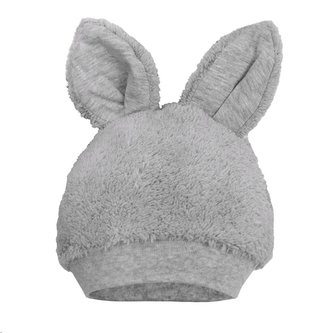 Zimní kojenecká čepička New Baby Penguin šedá - velikost 80/86 Zimní kojenecká čepička New Baby Penguin šedá - velikost 80/86