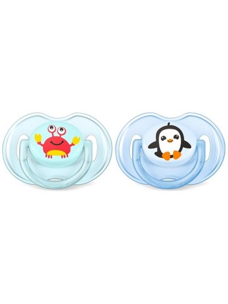 Šidítko Avent 2ks oceán pro kluky 0-6m velikost 0-6 m