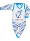 2-dílná kojenecká souprava Bobas Fashion Baby Beti modrá - velikost 74 (6-9m)