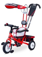 Dětská tříkolka Toyz Derby red