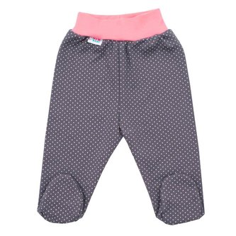 Kojenecké bavlněné polodupačky New Baby Ballerina - velikost 74 (6-9m)