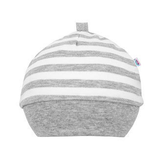 Kojenecká bavlněná čepička New Baby Zebra exclusive - velikost 56 (0-3m)
