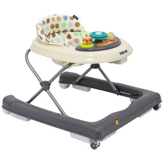 Dětské chodítko Baby Mix 2v1 Grey