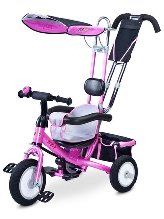Dětská tříkolka Toyz Derby pink