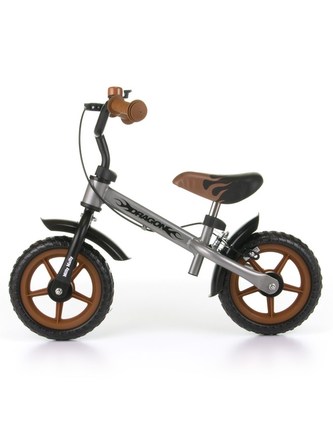 Dětské odrážedlo kolo Milly Mally Dragon s brzdou classic