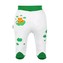 Kojenecké bavlněné polodupačky New Baby Liška zelená - velikost 86 (12-18m)