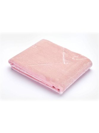 Dětská semišová deka Sensillo 80x100 cm rose