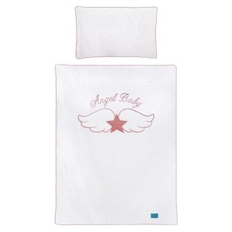 6-dílné ložní povlečení Belisima Angel Baby 100/135 růžové