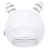 Luxusní dětská zimní čepička s oušky New Baby Zebra - velikost 56 (0-3m)