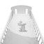 2-dílné ložní povlečení New Baby Zebra exclusive 100/135 bílo-šedé