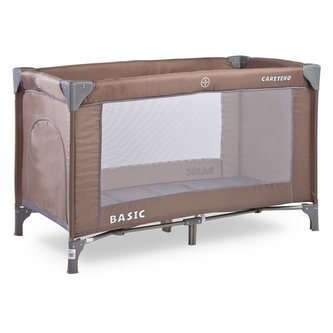 Cestovní postýlka CARETERO Basic 2016 brown