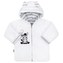 Luxusní dětský zimní kabátek s kapucí New Baby Zebra - velikost 80 (9-12m)