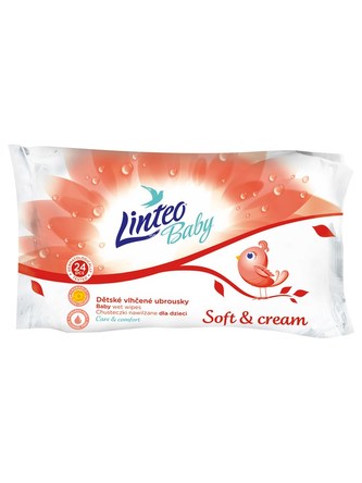 Vlhčené ubrousky Linteo Baby 24 ks