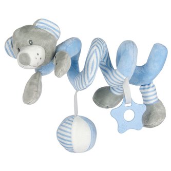 Hračka na postýlku Spirála Baby Mix medvěd modrý Hračka na postýlku Spirála Baby Mix medvěd modrý