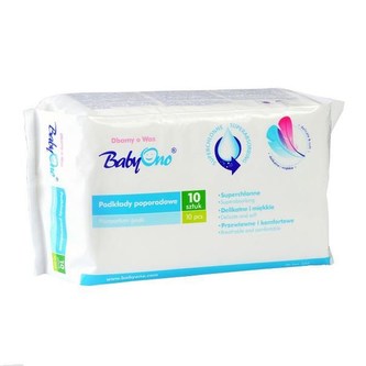 Jednorazové poporodní vložky BabyOno 10ks v balení