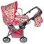 Dětský kočárek pro panenky 2v1 Baby Mix se sovičkami