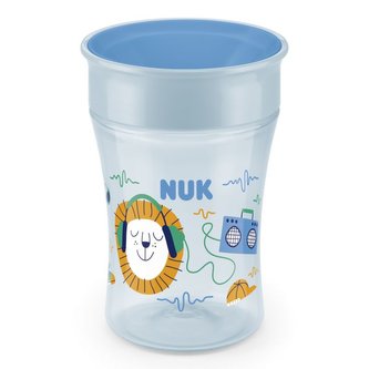 Dětský hrníček Magic NUK 360° s víčkem - 2 druhy barev