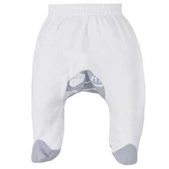 Kojenecké polodupačky Koala Clouds bílé