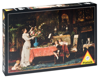 Puzzle 1000 d. Munkácsy, Příprava narozenin