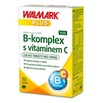 B-komplex PLUS s vitaminem C 30 tablet