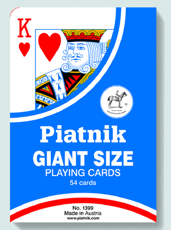 Bridž Extra velké karty (formát A5)