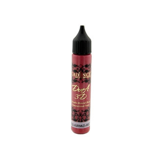 Cadence metalická kontura a 3D barva 25 ml -  červená