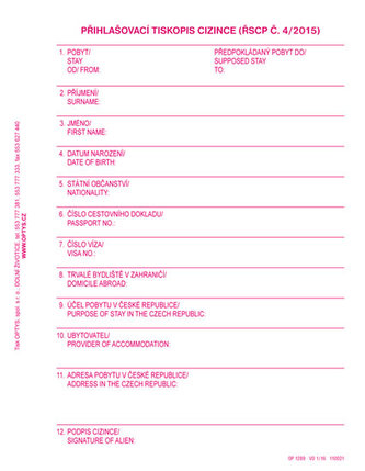 Domovní kniha, 11,5 × 14,8 cm, 2 × 50 listů, NCR