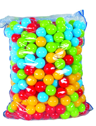 Plastové míčky 6 cm - 500 ks