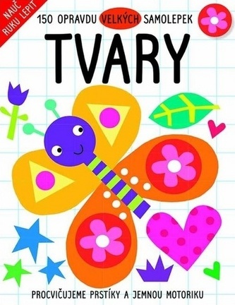 Tvary - 150 opravdu velkých samolepek