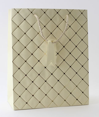 Taška large Béžová - kosočtverce