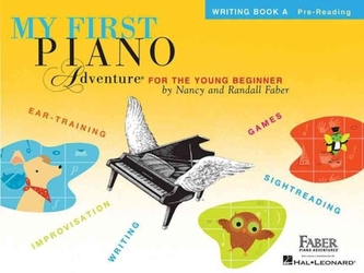 My First Piano Adventure For The Young Beginner - Writing Book A - Pre-Reading
