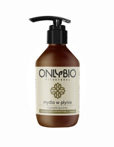 OnlyBio Hypoalergenní tekuté mýdlo (250 ml) - ve skleněné lahvi
