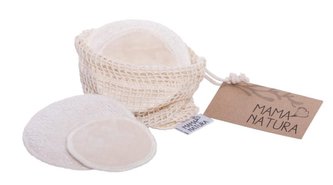 Mama Natura Pratelné odličovací tamponky - mix (4 ks malé + 2 ks velké) Mama Natura Pratelné odličovací tamponky - mix (4 ks malé + 2 ks velké)