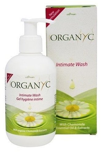 Organyc Gel pro intimní hygienu BIO (250 ml) - s výtažkem z heřmánku a měsíčku Organyc Gel pro intimní hygienu BIO (250 ml) - s výtažkem z heřmánku a měsíčku