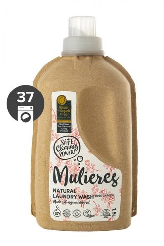 Mulieres Koncentrovaný prací gel (1,5 l) - růžová zahrada