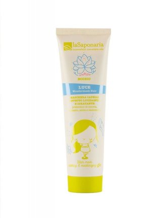 laSaponaria Maska na vlasy pro hydrataci a lesk (150 ml) - pomoc pro vysušenou hřívu