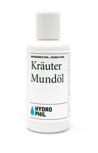 Hydrophil Ústní olej BIO (100 ml) - vhodný pro citlivé zuby i dásně