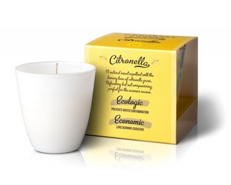 The Greatest Candle Vonná svíčka ve skle (130 g) - citronela