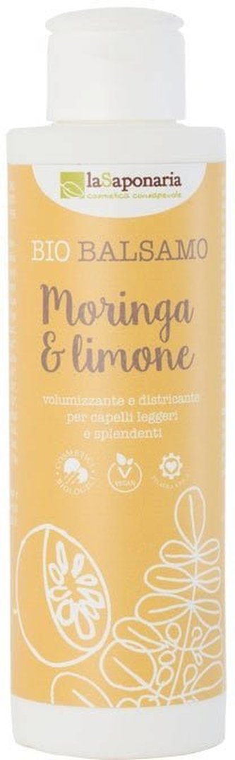 laSaponaria Kondicionér s moringou a citrónem BIO (150 ml) laSaponaria Kondicionér s moringou a citrónem BIO (150 ml)