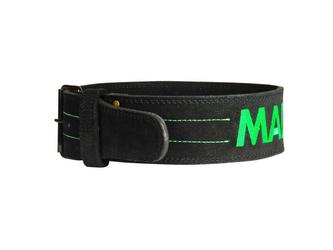 Fitness opasek kožený s karabinou MFB301 - velikost L