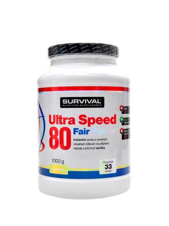 Ultra Speed protein 80 1000 g - borůvka
