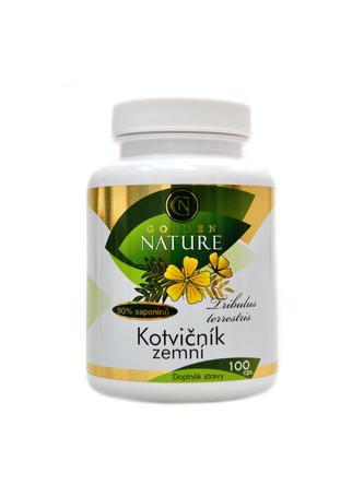 Kotvičník zemní 90% saponinů 100 kapslí