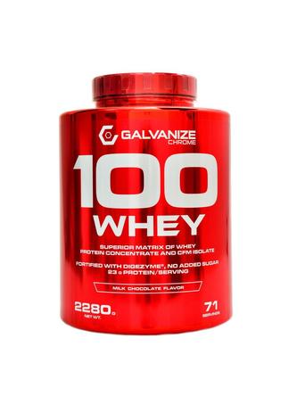 100 Whey protein 2280 g - jahoda
