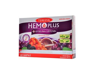 Hemoplus + kyselina listová 60 kapslí Hemoplus + kyselina listová 60 kapslí