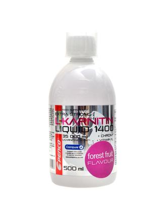 L-Carnitin liquid 1400 500 ml - pomeranč
