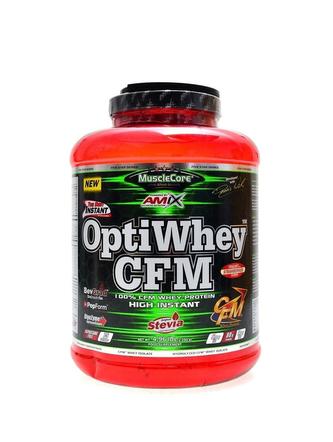 Optiwhey CFM instant protein 2250 g - dvojitá bílá čokoláda