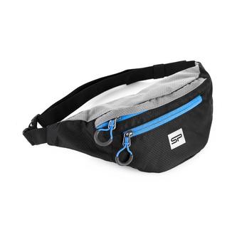 BOREAS Ledvinka 3 l - černo-šedá zelený zip