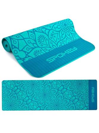 Mandala podložka na cvičení 4mm - lososová